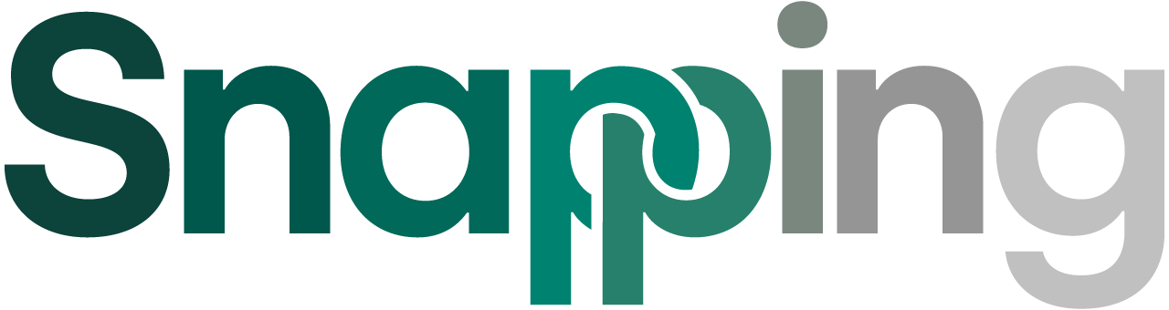Snapping logo